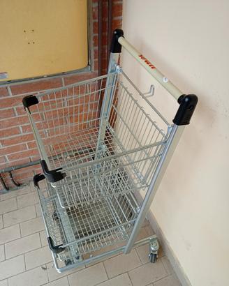 carrello con doppio cestello