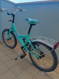  Bici da bambina 18 Pollici verde