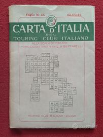 Carta d' Italia del Touring Club Italiano fg. 4
