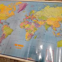 Planisfero Politico Planisfero Murale DHL