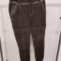 Pantalone skinny donna grigio fumo S/ IT 40 Brugi 