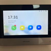 Kit videocitofono hikvision