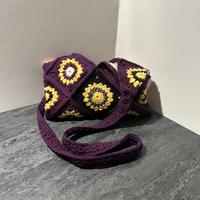 Violet with sunflower