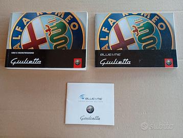 Alfa Romeo Giulietta Set Libretti USO MANUTENZIONE