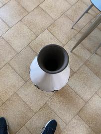 Vaso bianco e nero