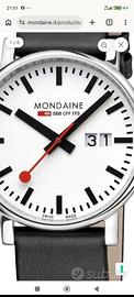 orologio MONDAINE 40 mm con datario 