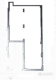 Magazzino 123mq in traversa Corso P.Mattarella