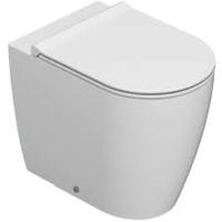 Vaso WC Globo Mode Bianco lucido con coprivaso