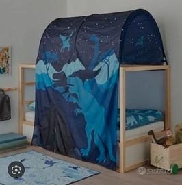 tenda letto Kurt dinosauri