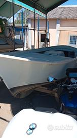 Barca tipo gozzo vetroresina