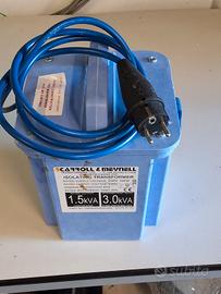 Trasformatore di sicurezza Carroll & Meynell 3kVA