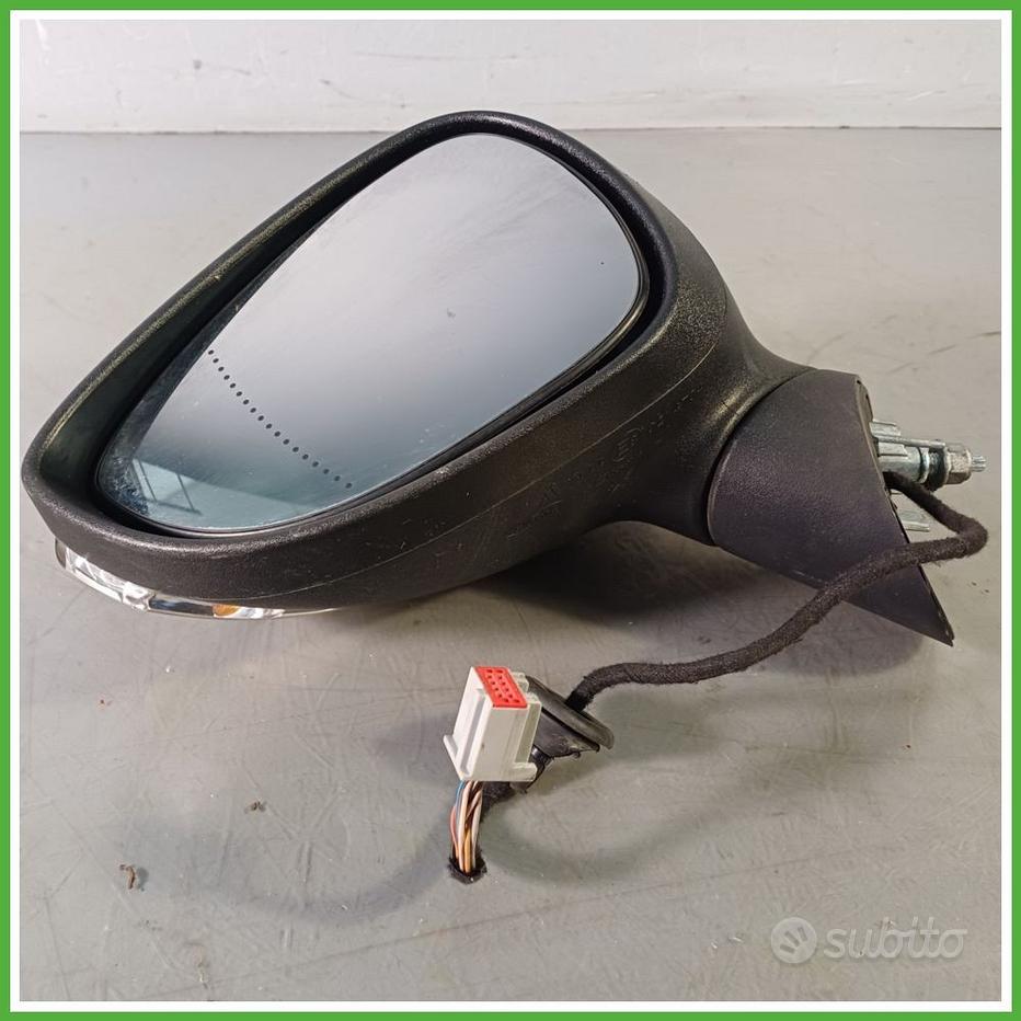 Calotte Specchietti Laterali Nero Lucido Per Ford Fiesta MK7