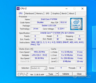 Mini ITX Gigabyte z170n wifi i7 6700k 16gb ram