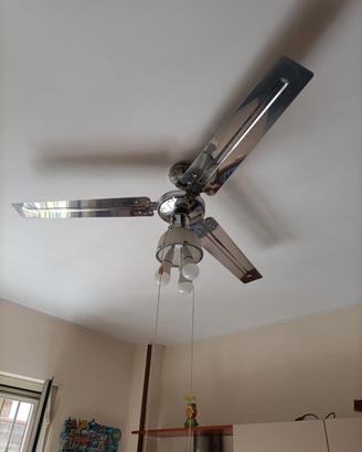 ventilatore soffitto lampadario