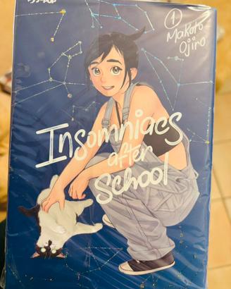 Insomniac after school Manga Variant cover