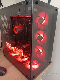 PC Gaming Ryzen 3600 + RX 6600 XT 8GB + AIO 240mm