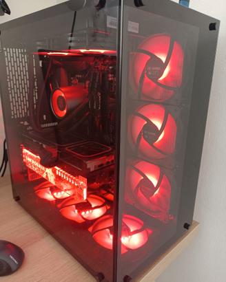 PC Gaming Ryzen 3600 + RX 6600 XT 8GB + AIO 240mm