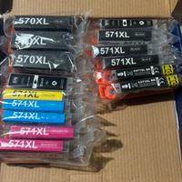 15 cartucce d’inchiostro nuove compatibili CANON