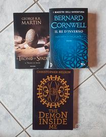 Lotto 3 Romanzi Fantasy e Mystery