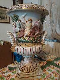 Raro vaso Capodimonte 