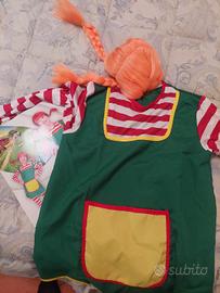 costume carnevale pippi calzelunghe 11/13 anni - Tutto per i bambini In  vendita a Brescia