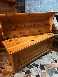 arredamento completo /soggiorno in pino massello 