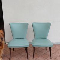 2 sedie vitage anni 60 