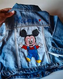 giacca personalizzata mickey mouse