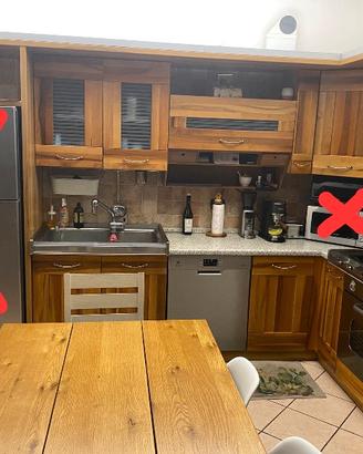 Cucina vero legno