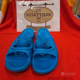 ER-STOCK-178 # CIABATTA PISCINA ROMA TG:44/45 BLU