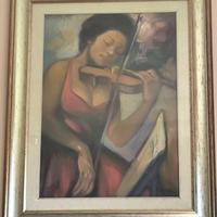 Quadro dipinto di Roberto Cau