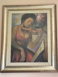 Quadro dipinto di Roberto Cau