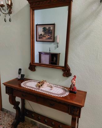 Consolle con specchiera