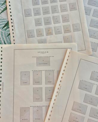 fogli album MARINI  repubblica italiana 