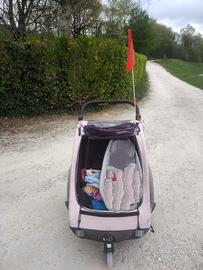 rimorchio per bambini Hauck Duo