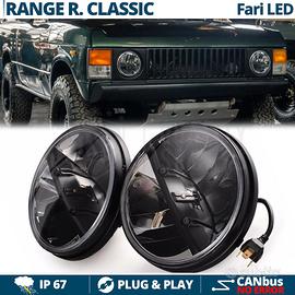 2 FARI LED 7 Pollici Per RANGE ROVER CLASSIC 6500K