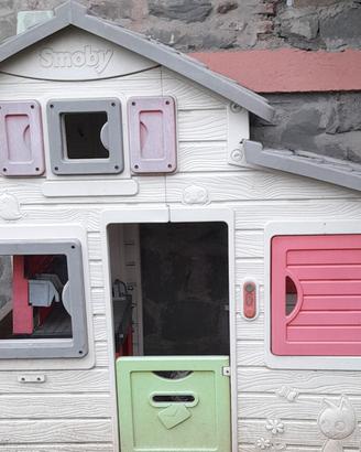 Casetta da giardino Smoby per bambini