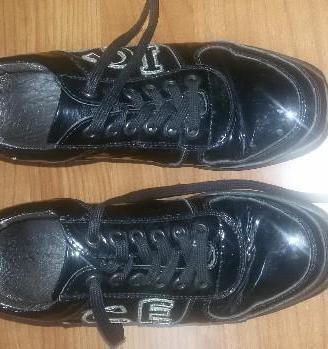 Scarpe donna nero lucido marca iceberg