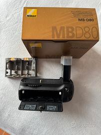 MB-D80+Batteria x D 90 Nikon