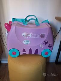 Trunki valigia cavalabile per bimbi