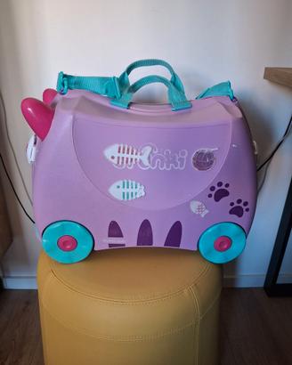 Trunki valigia cavalabile per bimbi