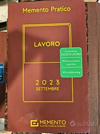 N.2 MEMENTI  LAVORO MAI UTILIZZATI MAI APERTI 2023