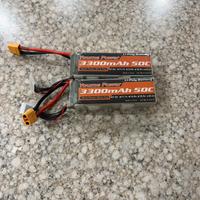 Batterie lipo modellismo 6s 3300mah