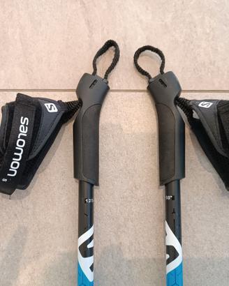 Salomon bastoncini sci fondo carbon Junior 125 cm