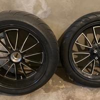 Ducati diavel cerchi perfetti, scarico originale