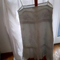 Abito azzuro in Sangallo T. M Nuovo