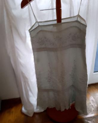 Abito azzuro in Sangallo T. M Nuovo