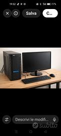 💻 PC Desktop + Monitor LED 22" in Ottime Condizio