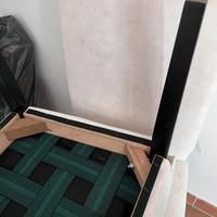 Coppia sedie legno nero