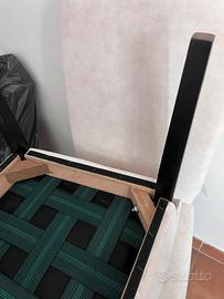 Coppia sedie legno nero